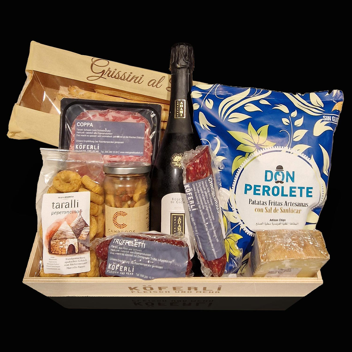 GESCHENKSBOX APERO MIT PROSECCO